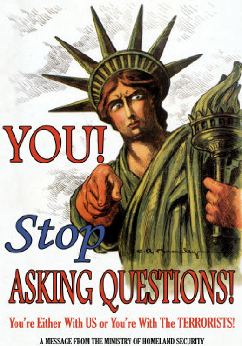 You Stop Asking Questions!
