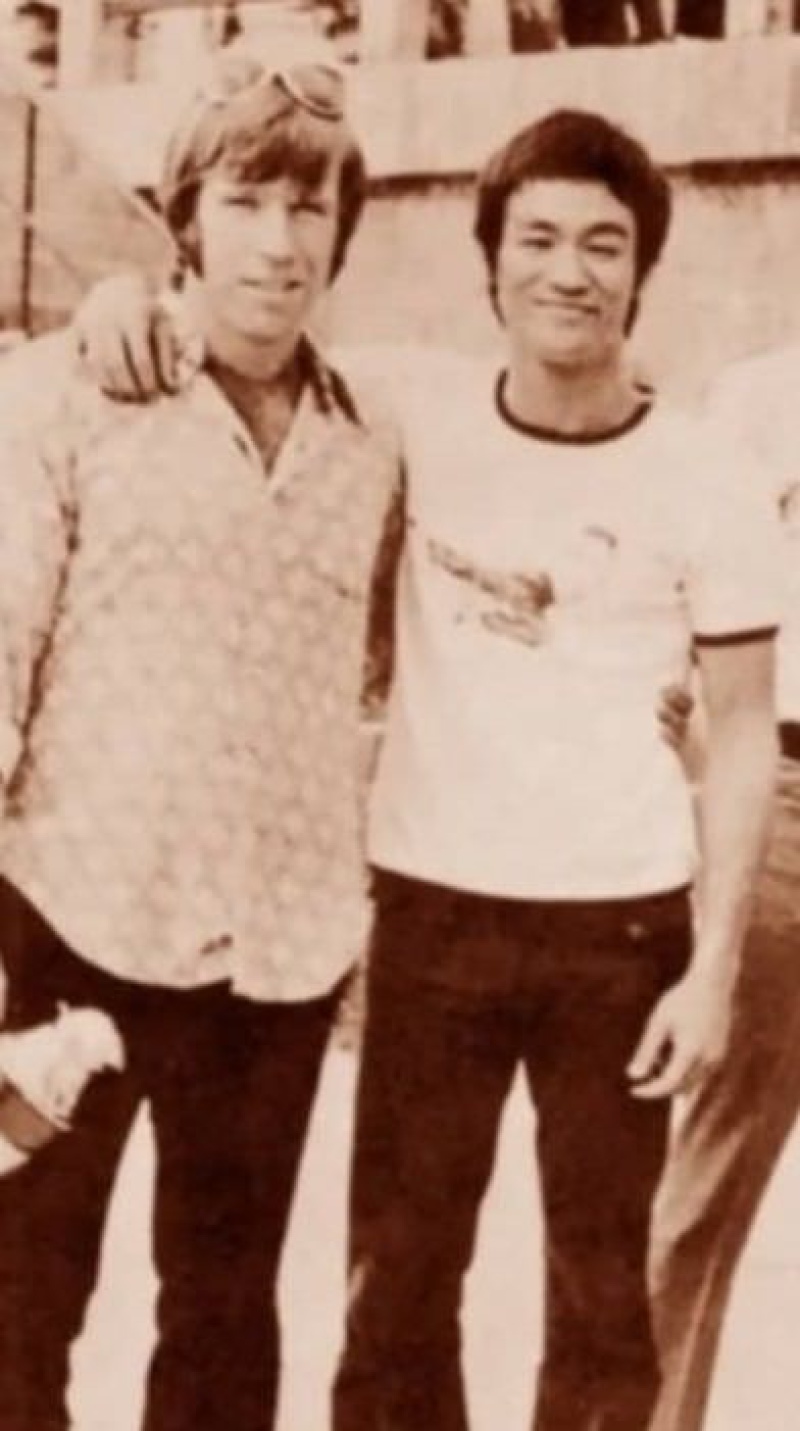 Chuck Norris And Bruce Lee