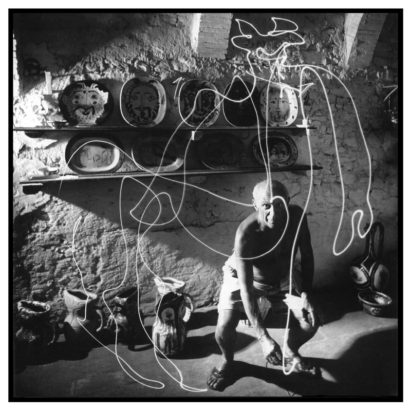 Pablo Picasso Creating