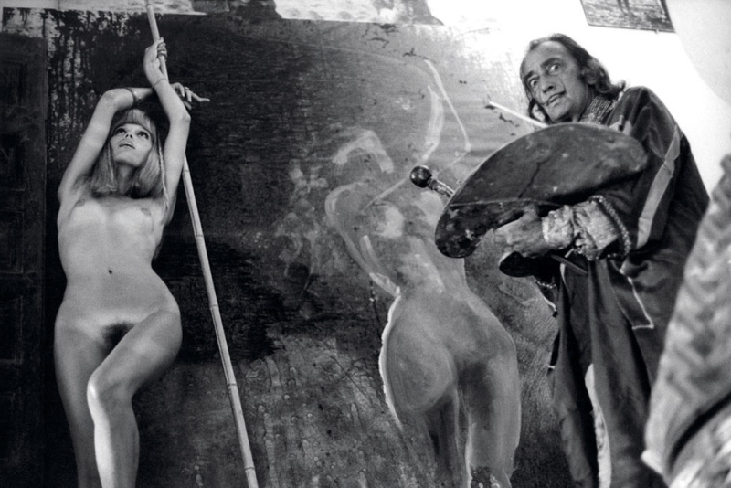 Salvador Dali Painting Amanda Lear