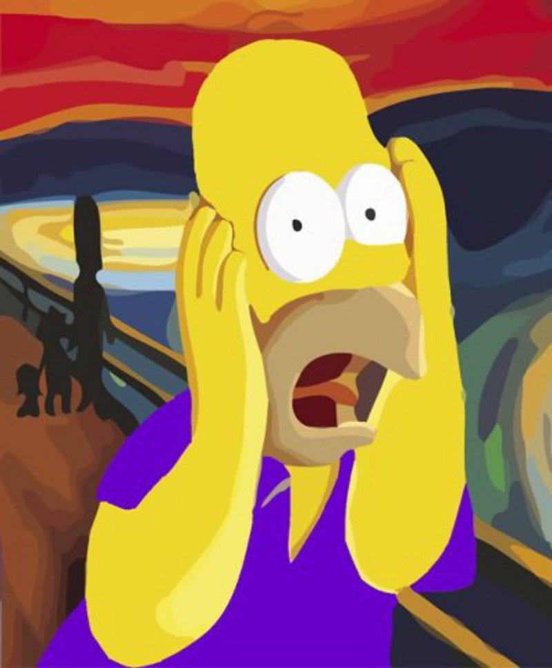 The Scream Of Homer
