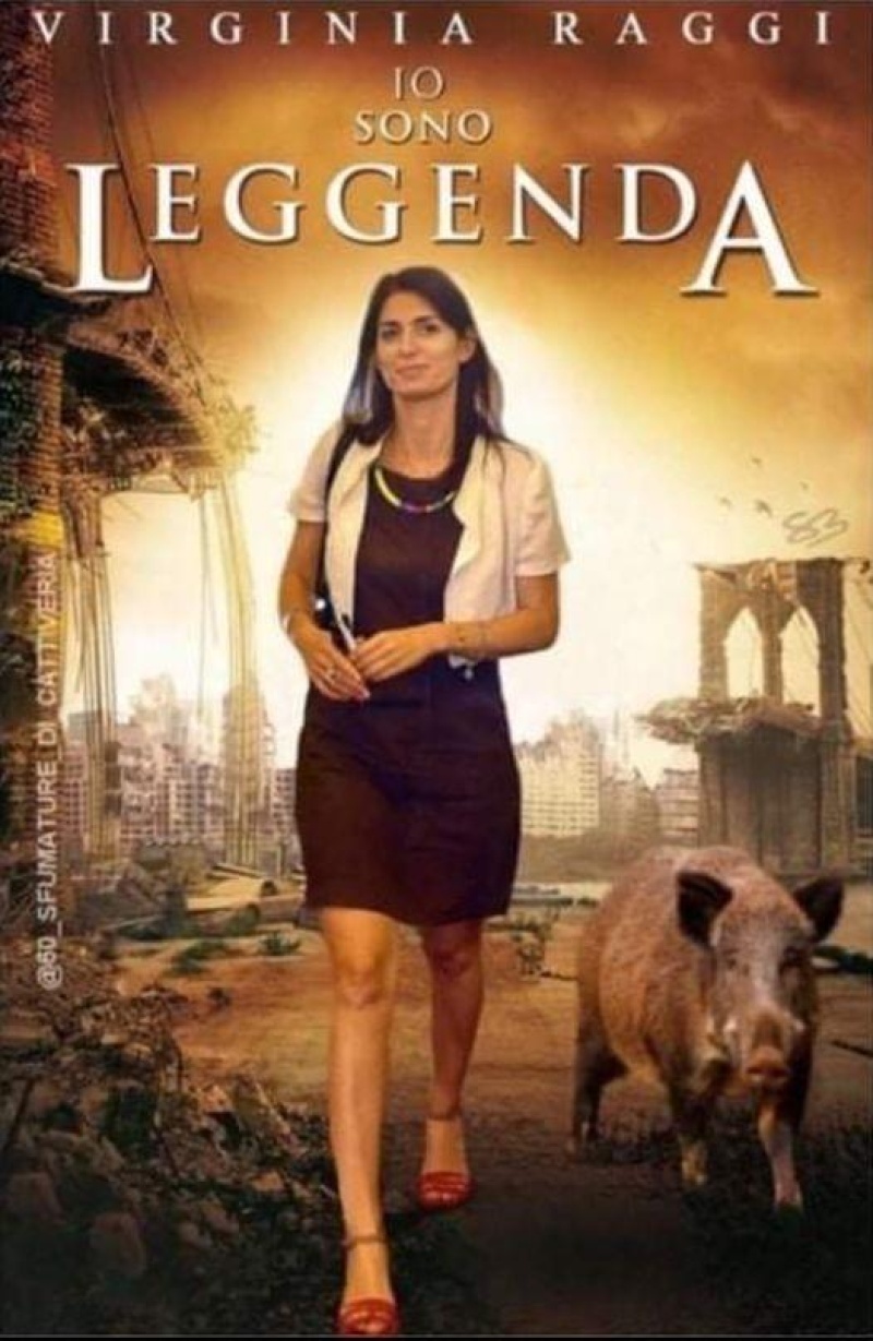 La Raggi E I Cinghiali A Roma