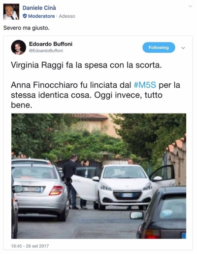 La Raggi Fa La Spesa